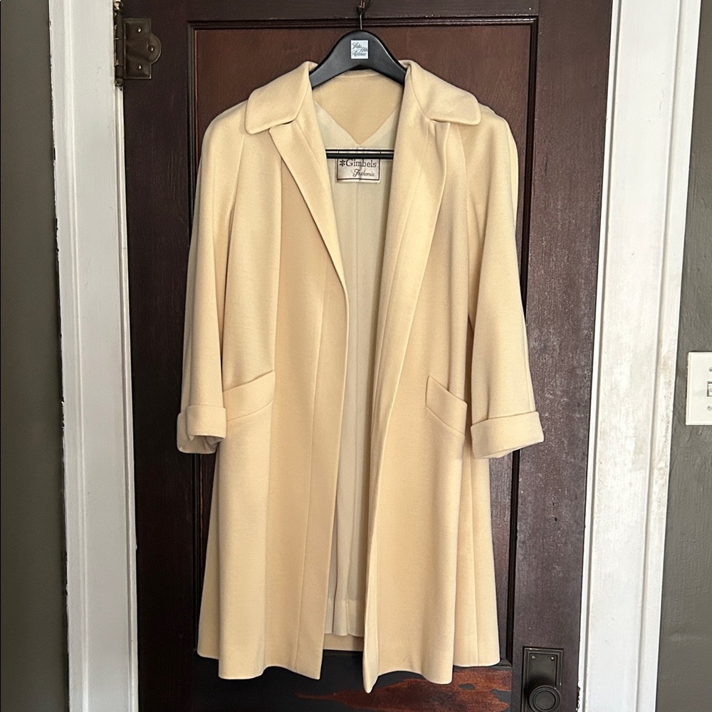 Gimbels Vintage Cream Women's Coat
